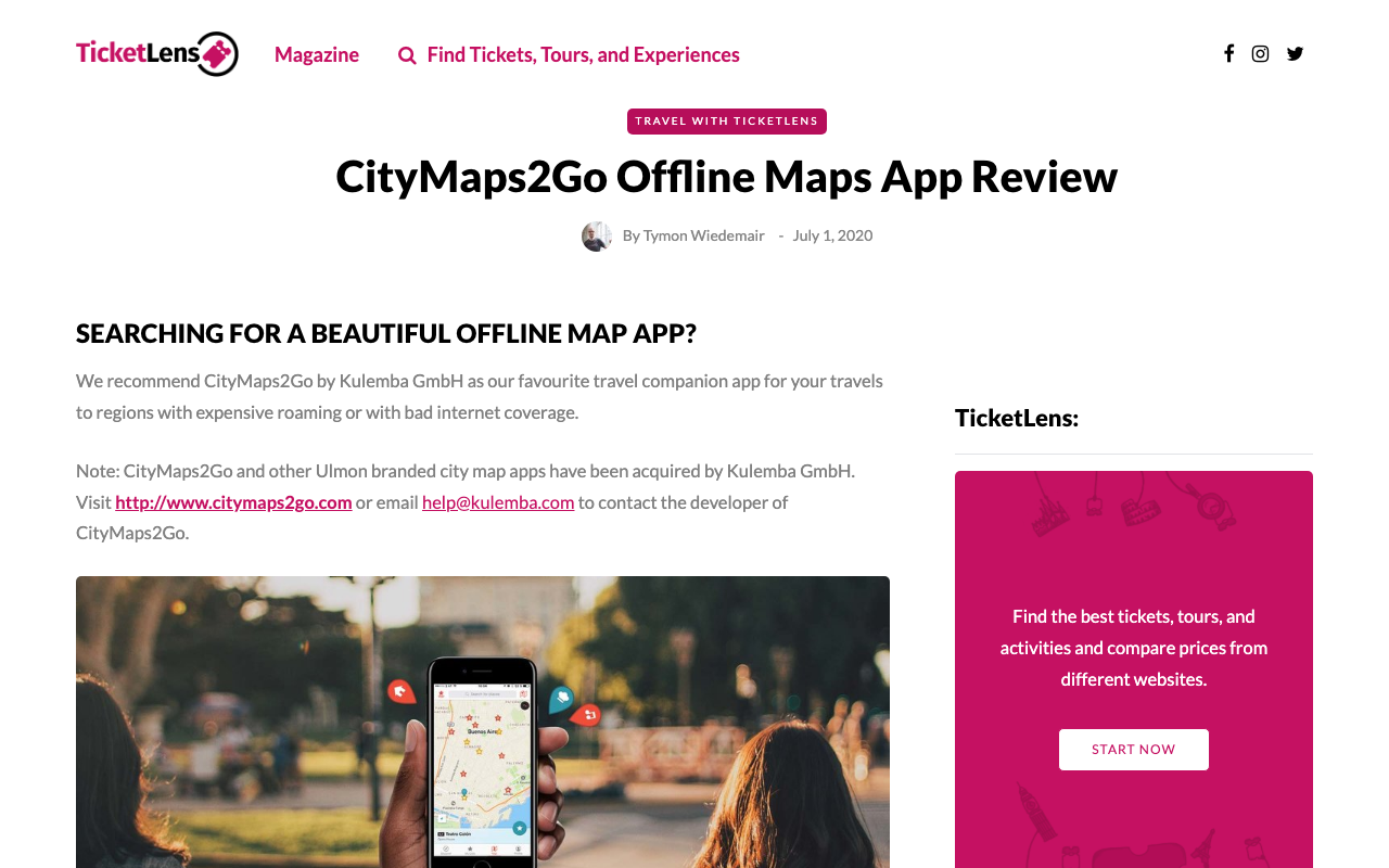 City Maps 2Go screenshot