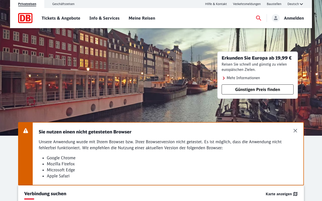 DB Navigator screenshot