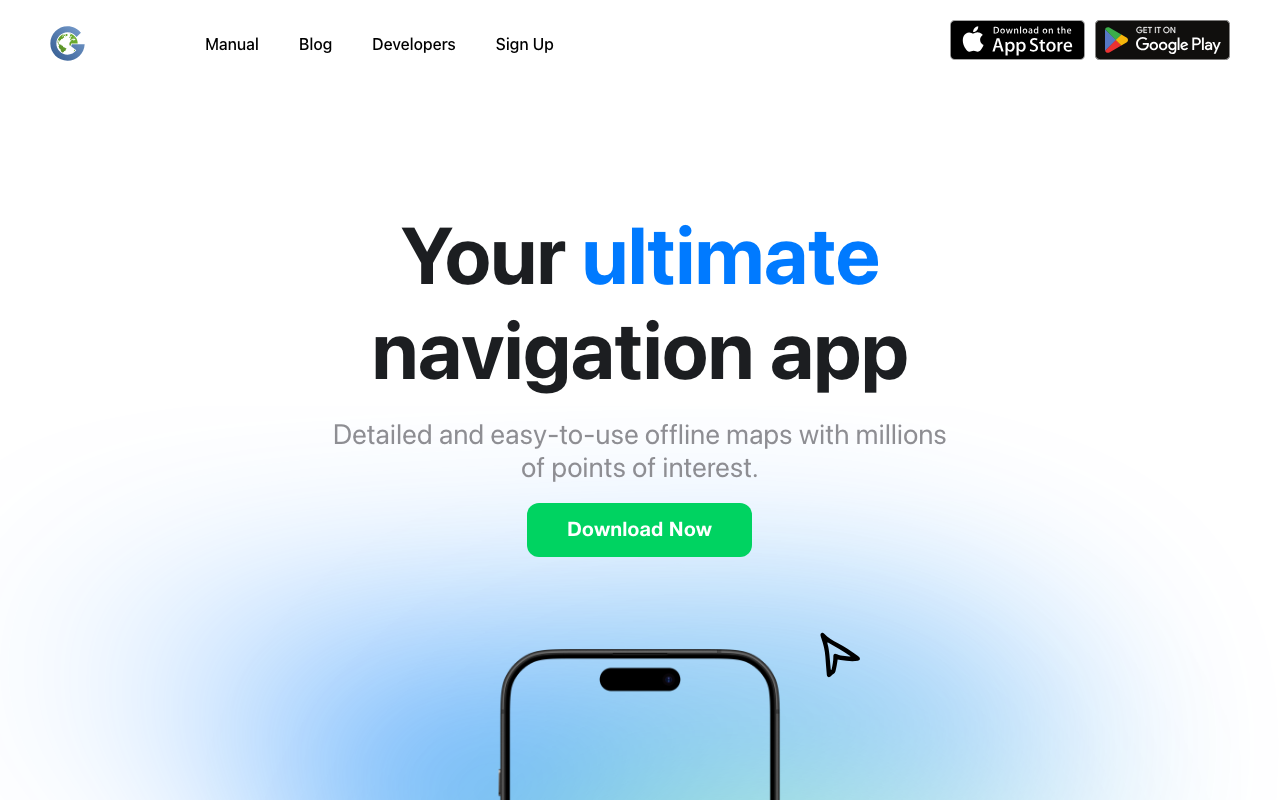 Galileo Offline Maps screenshot