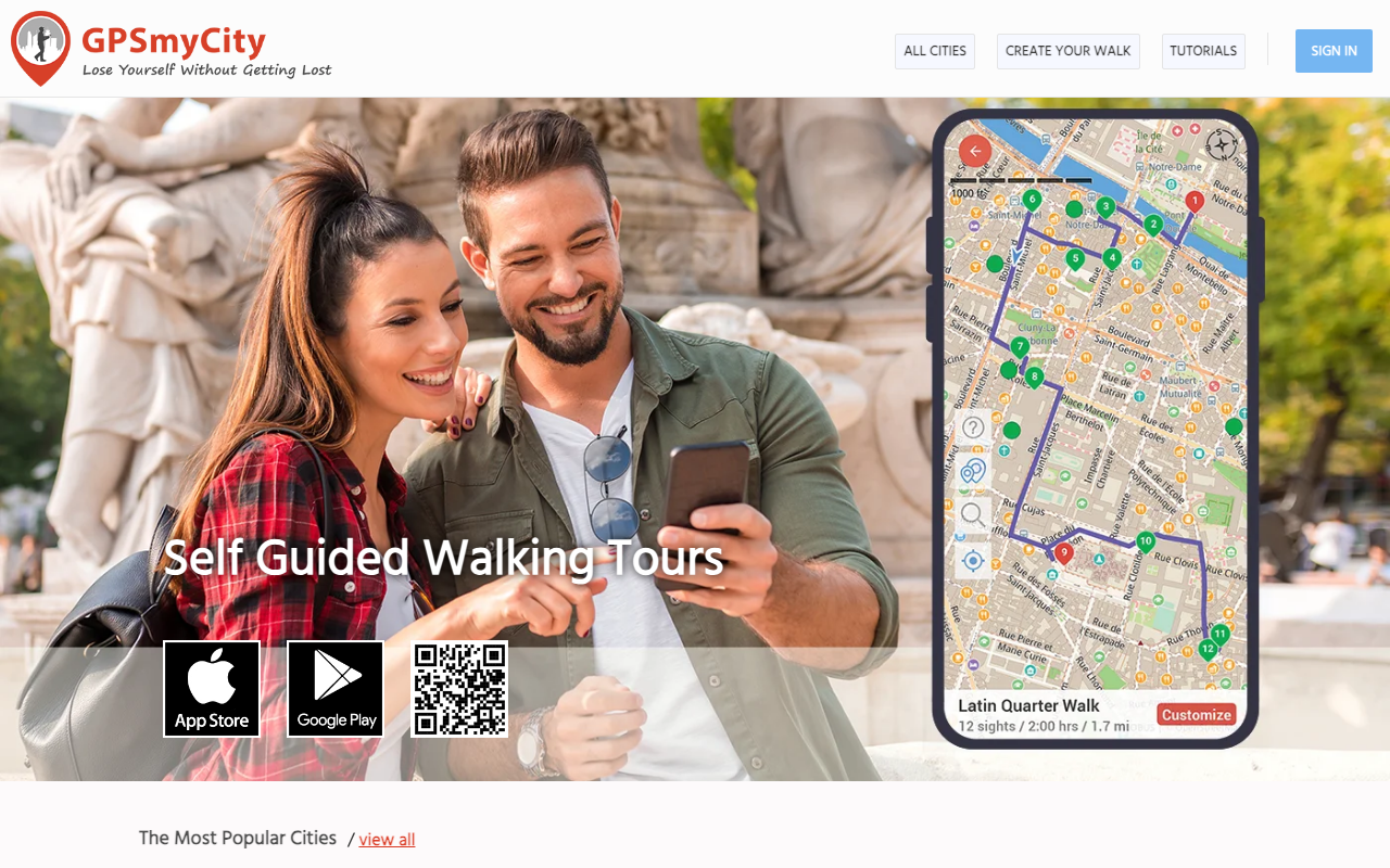 GPSmyCity screenshot