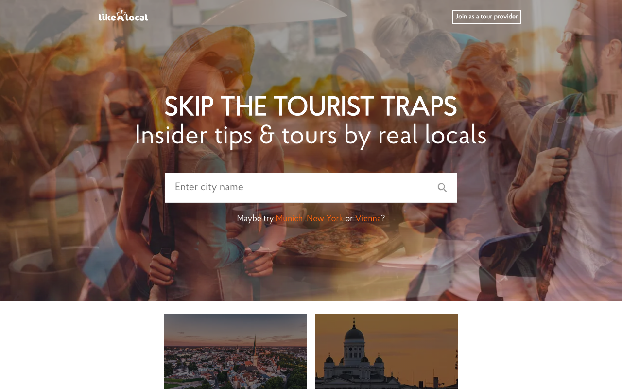 Likealocal screenshot