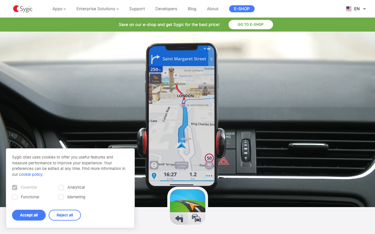 Sygic GPS Navigation screenshot