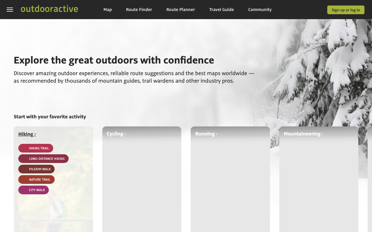 ViewRanger screenshot