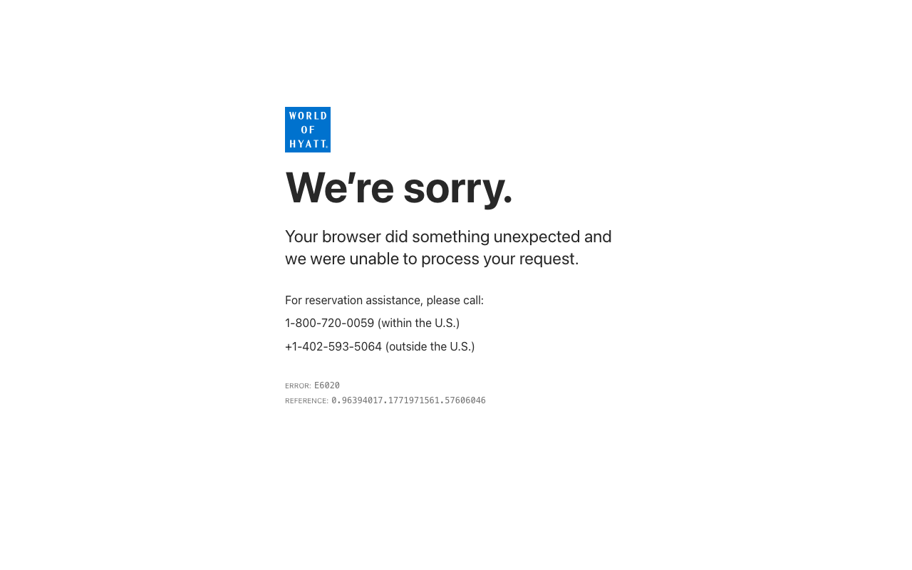 World of Hyatt screenshot